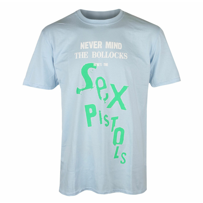 T-shirt pour homme Sex Pistols - NMTB Drop Logo - LHT BLEU - ROCK OFF