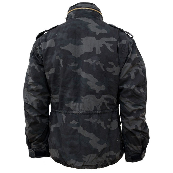 veste pour hommes hiver SURPLUS - Régiment M65 - CAMO NOIR