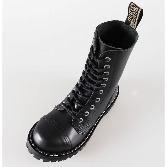 des chaussures STEEL - 10 noir sténopé