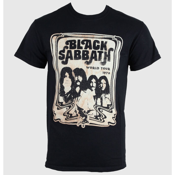 t-shirt pour homme Black Sabbath - Concert Dépliant - ROCK OFF