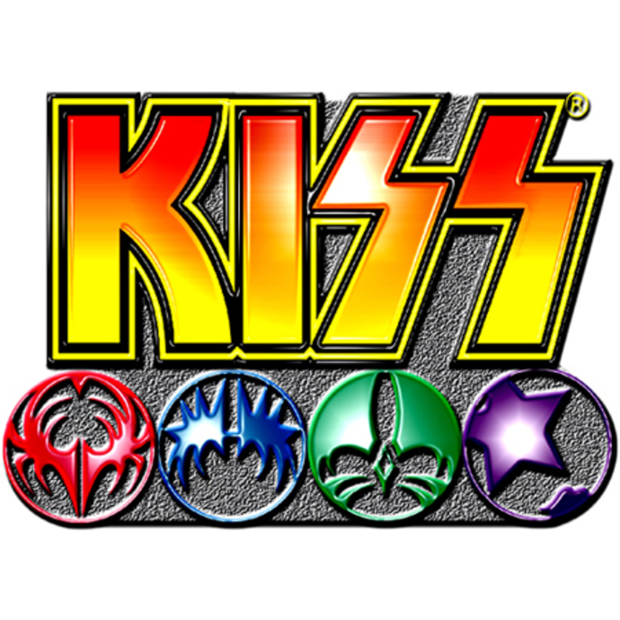 tack Kiss - Logo Icônes broche badge - ROCK OFF