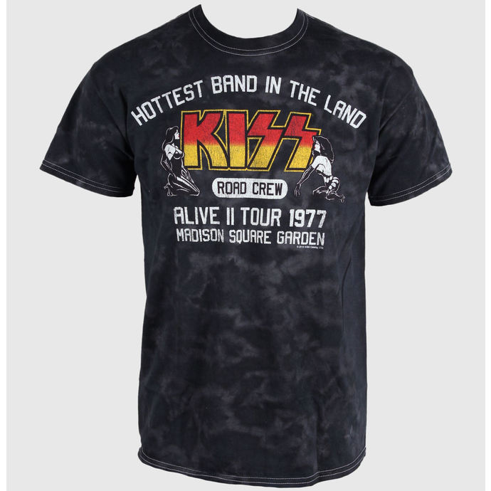 tee-shirt métal pour hommes Kiss - Road Crew 77 - LIQUID BLUE