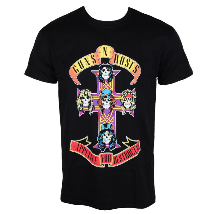 t-shirt pour homme Guns N' Roses - appétit pour Destruction - ROCK OFF