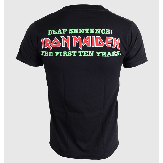 t-shirt pour homme Iron Maiden - Sourds Phrase - Noir - BRAVADO EU