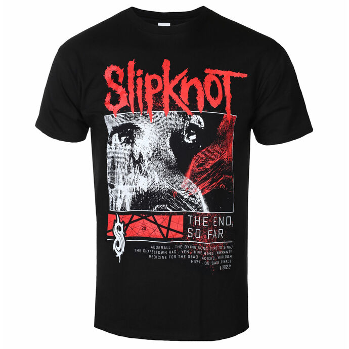 T-shirt pour hommes Slipknot – The End So Far Mask – noir – DRM14334300