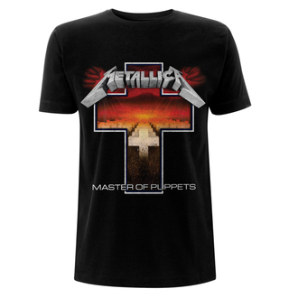 t-shirt pour homme Metallica - Master Des marionnettes Traverser - Noir - RTMTLTSBCRO