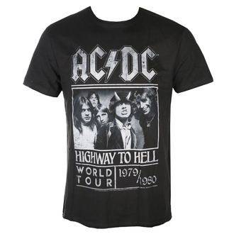 tee-shirt métal pour hommes AC-DC - HIGHWAY TO HELL POSTER - AMPLIFIED - ZAV210B10