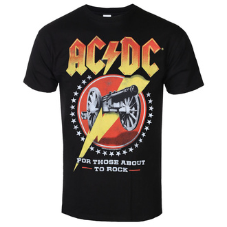 tee-shirt métal pour hommes AC-DC - For those about to rock - LOW FREQUENCY, LOW FREQUENCY, AC-DC