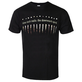 T-shirt NINE INCH NAILS pour hommes - THE DOWNWARD SPIRAL - PLASTIC HEAD - RTNIN011