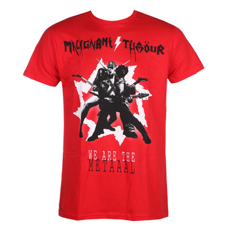 T-shirt MALIGNANT TUMOUR - We Are The Metaal - RED, NNM, Malignant Tumour