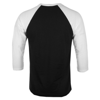 T-shirt à manches 3/4 pour hommes Predator - Baseball - Blanc noir - HYBRIS, HYBRIS, Predator
