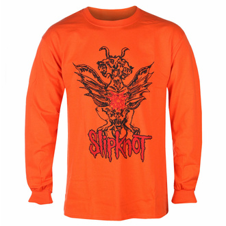 T-shirt pour homme à manches longues Slipknot - Winged Devil - ORANGE - ROCK OFF, ROCK OFF, Slipknot