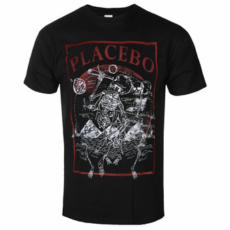 T-shirt pour homme Placebo - Astro Skeletons - Noir - ROCK OFF, ROCK OFF, Placebo