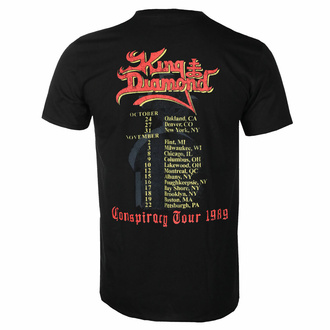 t-shirt pour homme King Diamond - Conspiracy Tour 1989, NNM, King Diamond