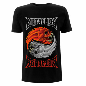 t-shirt pour homme Metallica - Yin Yang - Noir - RTMTLTSBYIN
