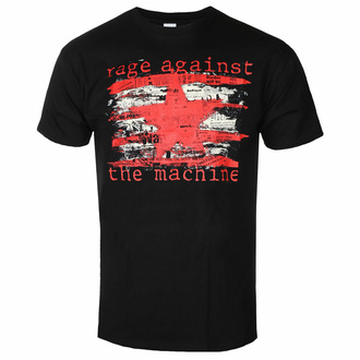 t-shirt pour homme Rage against the machine - Newspaper Star - Noir, NNM, Rage against the machine
