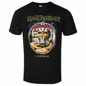 t-shirt pour homme Iron Maiden - Powerslave Mummy Circle BL - ROCK OFF, ROCK OFF, Iron Maiden