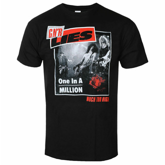 T-shirt pour hommes Guns N' Roses - One In A Million - Noir, NNM, Guns N' Roses