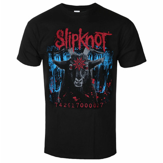 T-shirt pour homme Slipknot - Goat Splatter Pain T - Noir - DRM13720800