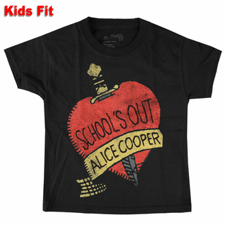 t-shirt pour enfants Alice Cooper - Schools Out Boys - NOIR - ROCK OFF, ROCK OFF, Alice Cooper