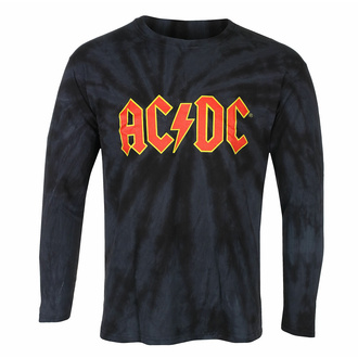 t-shirt à manches longues pour hommes AC/DC - Logo - NOIR - ROCK OFF, ROCK OFF, AC-DC