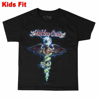 T-shirt pour enfants Mötley Crüe - Blue Dragon - NOIR - ROCK OFF - MOTTEE42BB