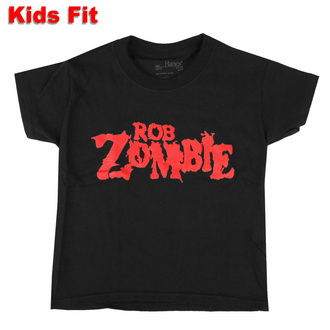 T-shirt pour enfants Rob Zombie - Logo Boys - Noir - ROCK OFF, ROCK OFF, Rob Zombie