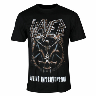 T-shirt pour homme Slayer - Divine Intervention 2014 - Noir - ROCK OFF - SLAY01001A239