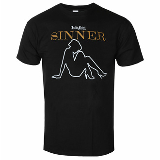 T-shirt pour homme Judas Priest - Sin After Sin Sinner Slogan - Noir - ROCK OFF, ROCK OFF, Judas Priest