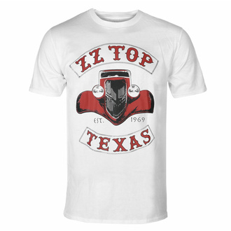 T-shirt pour homme ZZ-Top - Texas 1962 - blanc - HYBRIS - ER-1-ZZT006-H70-14-WH
