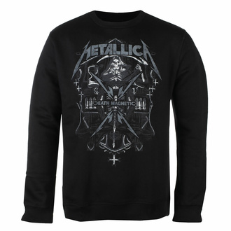 Sweatshirt pour hommes METALLICA – DEATH MAGNETIC – WASHED OUT BLACK – AMPLIFIED – ZAV454A92, AMPLIFIED, Metallica