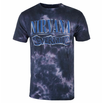 T-shirt pour homme Nirvana - Nevermind Wavy Logo - PURP - ROCK OFF, ROCK OFF, Nirvana