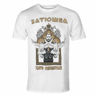 T-shirt pour homme BATUSHKA - CARJU NIEBIESNY - BLANC - PLASTIC HEAD, PLASTIC HEAD, Batushka