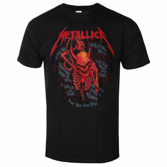T-shirt pour homme Metallica - Screaming-Skull - Rouge - RTMTLTSBSKULLRED