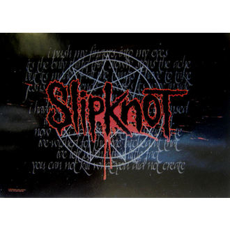 drapeau Slipknot - Éclaboussé, HEART ROCK, Slipknot
