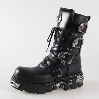 Chaussures New rock - Metal Boots (391-S1) Noir