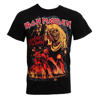 tee-shirt pour hommes Iron Maiden - The Number of the Beast - EMI - IMTEE12MB