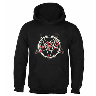 sweatshirt pour homme Slayer - Pentagram - ROCK OFF - SLAYHOOD01MB