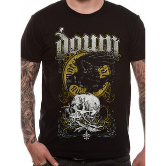 tee-shirt métal pour hommes Down - Swamp Skull - ROCK OFF - DOWNTEE02MB