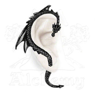 boucle d'oreille Le Dragon Leurre - Noir - ALCHEMY GOTHIC - E274B