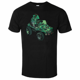 t-shirt pour homme Gorillaz - Group Green Jeep - ROCK OFF, ROCK OFF, Gorillaz