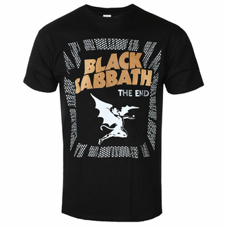 t-shirt pour homme Black Sabbath - The end Demon-Back - NOIR - ROCK OFF, ROCK OFF, Black Sabbath