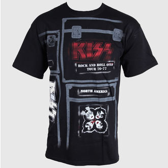 tee-shirt métal pour hommes Kiss - Crew - LIQUID BLUE, LIQUID BLUE, Kiss