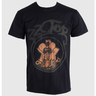 t-shirt pour homme ZZ Top - Hors-la-loi - Noir Vintage - BRAVADO EU, BRAVADO EU, ZZ-Top