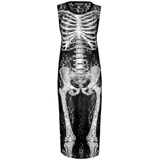 robes de femmes KILLSTAR - Squelette Dentelle Maxi, KILLSTAR
