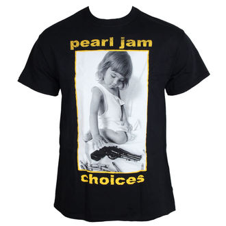 tee-shirt pour hommes Pearl Jam - Choix - BLK - LIVE NATION, NNM, Pearl Jam