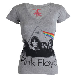 tee-shirt métal pour femmes Pink Floyd - DSOTM Band in Prism - ROCK OFF - PFTEE61LG