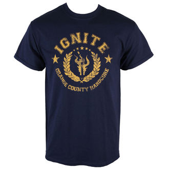 tee-shirt métal Ignite - College Navy - KINGS ROAD, KINGS ROAD, Ignite