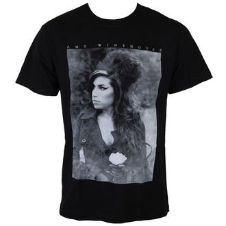 tee-shirt métal pour hommes Amy Winehouse - Flower Portrait - ROCK OFF, ROCK OFF, Amy Winehouse