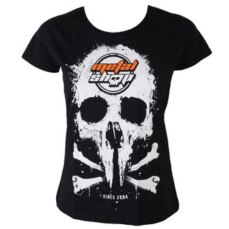 tee-shirt métal pour femmes - Black - METALSHOP - MS017